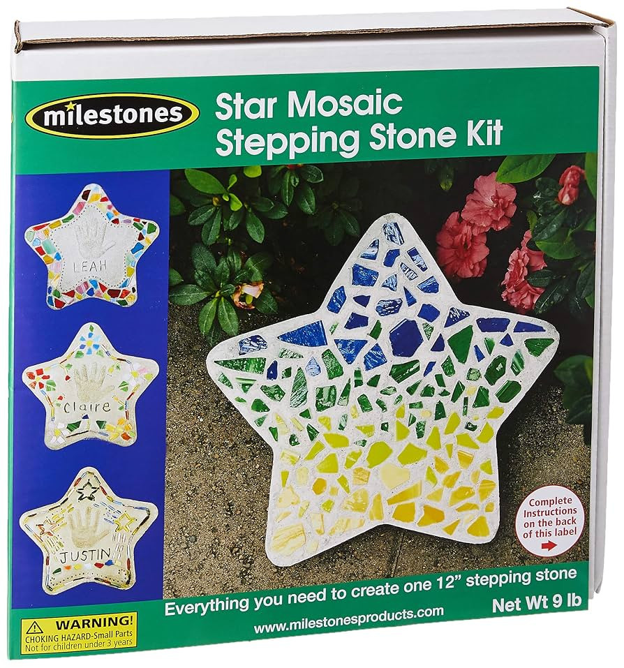 Milestones 90115122 Mosaic Star Stone Kit | Amazon (US)