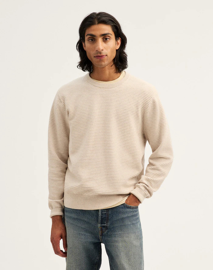 Ribbed Crewneck Sweater | Madewell