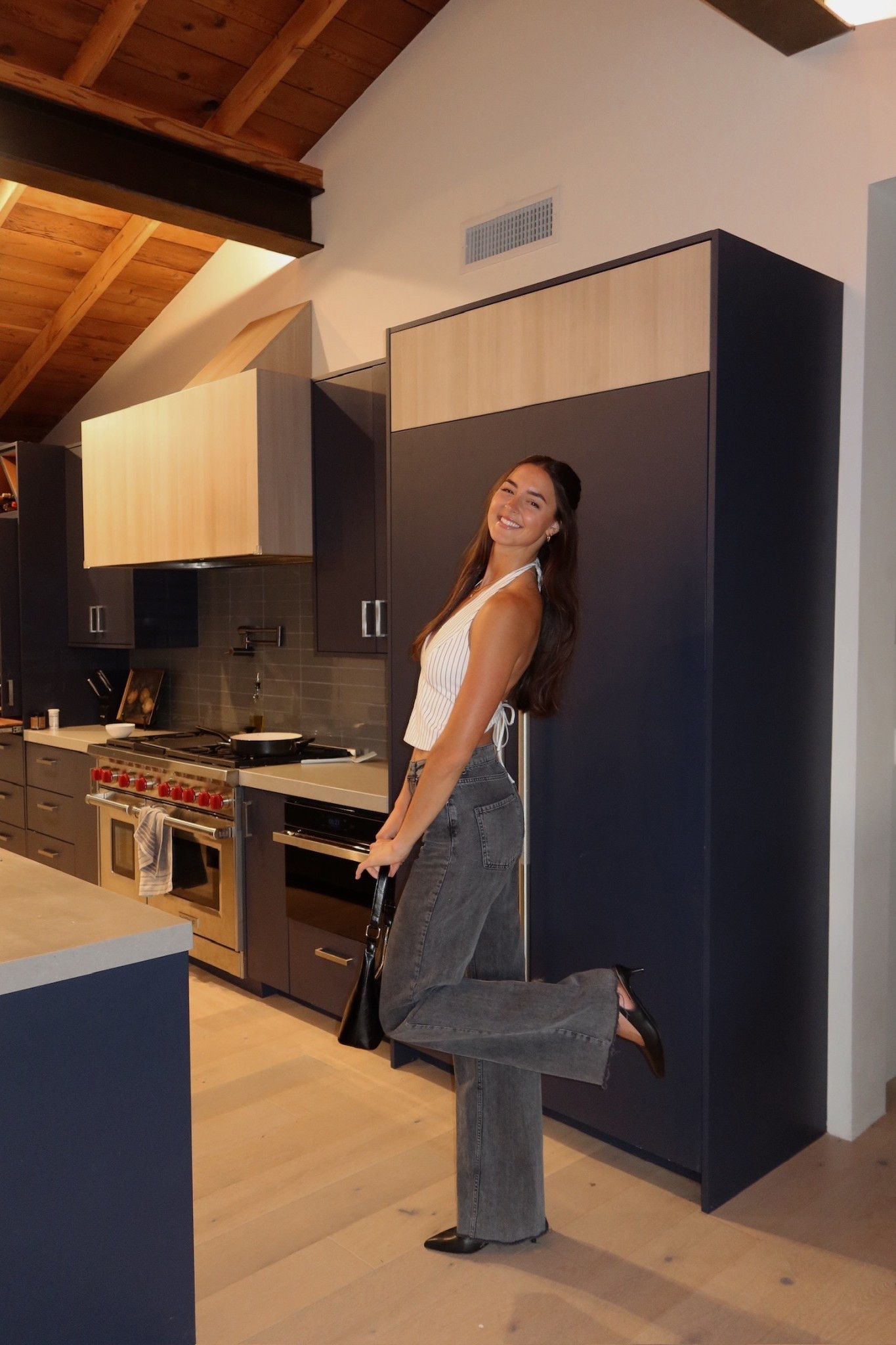 Dinner outfit as a 6’2” girlie- these pants still on the ground in heels 😱

#LTKStyleTip #LTKSeasonal #LTKSpringSale