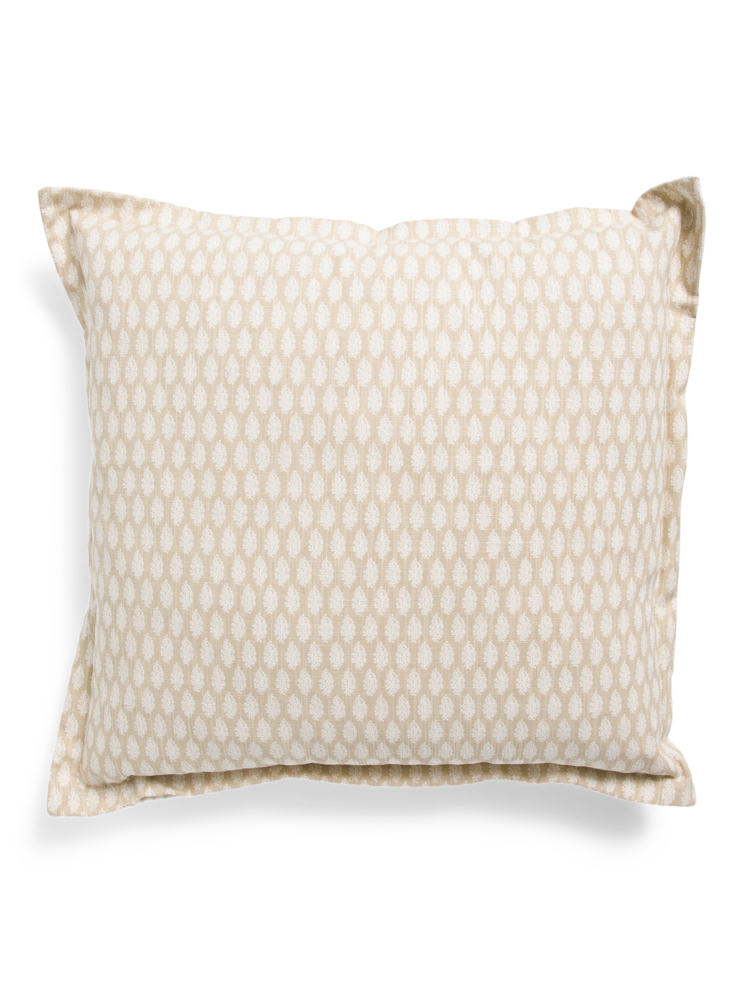 Made In Usa 22x22 Striped Floral Block Print Pillow | Home | Marshalls | Marshalls