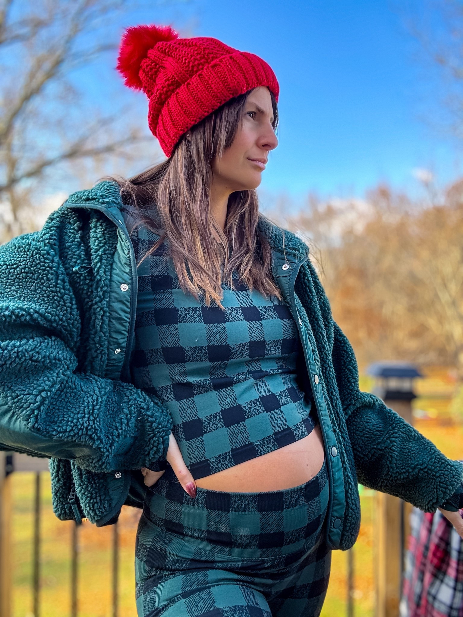 Fabletics is having a sale! Sign up for their VIP program and save on your first order and always get up to 50% off. 
Wearing a large in each and 24 week pregnant  

#LTKfitnessgoals #LTKActive #LTKHoliday