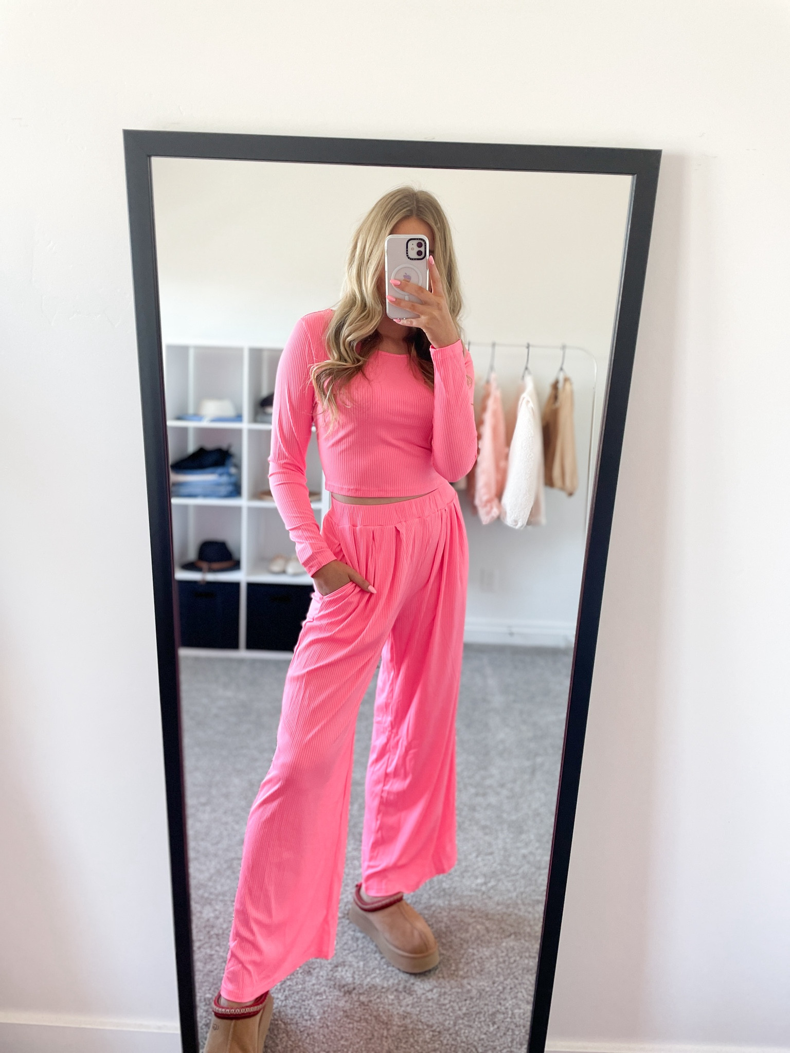 love this pink lounge set! true to size and more colors!! So flattering and comfy! You can wear these separate too!

| loungewear | lounge set | matching set | Valentine’s Day outfit | Valentine’s Day fashion 

#LTKSeasonal #LTKfindsunder100 #LTKfindsunder50