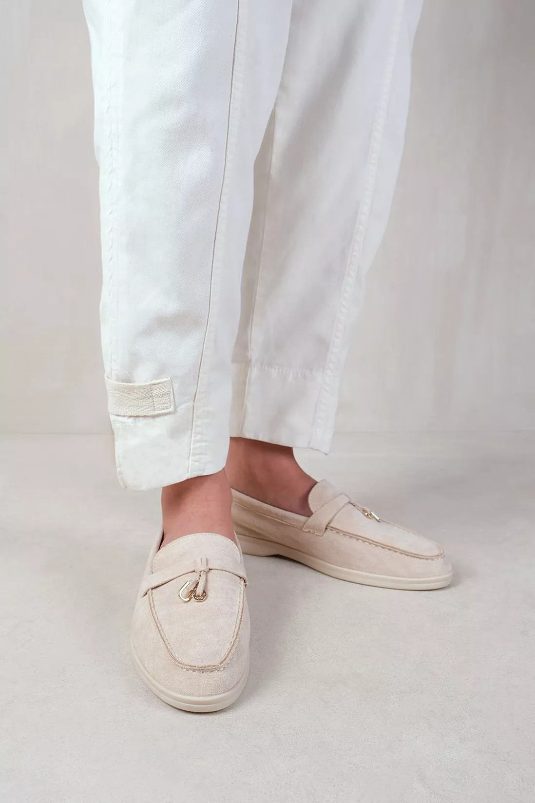'Pegasus' Slip On Trim Loafers With Accessory Detailing | Debenhams UK