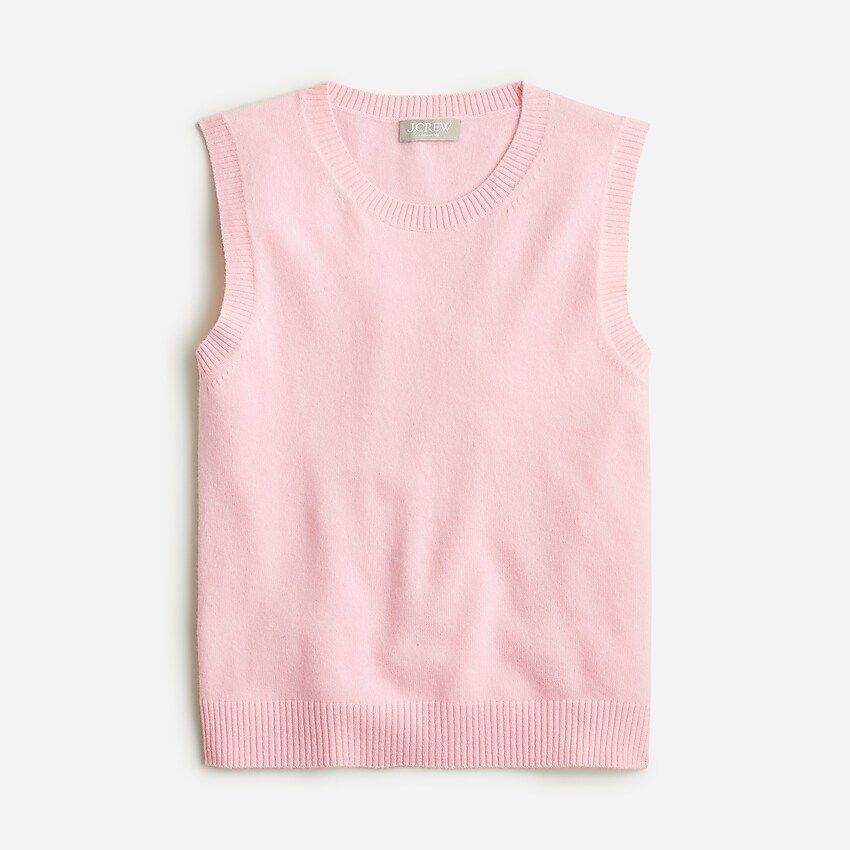 Cashmere crewneck sweater shell | J.Crew US