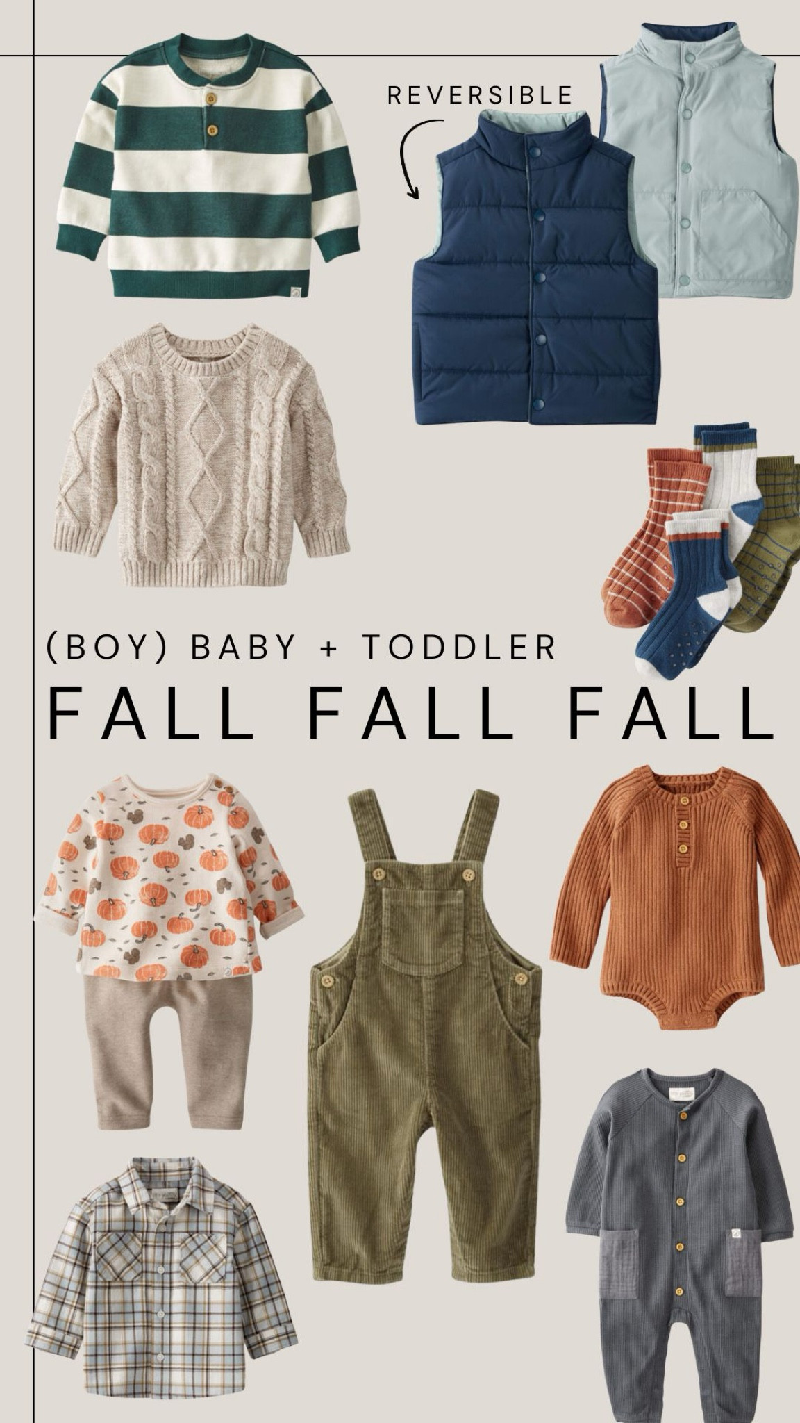 baby + toddler (boy) fall outfits 

#LTKBaby #LTKSeasonal #LTKKids