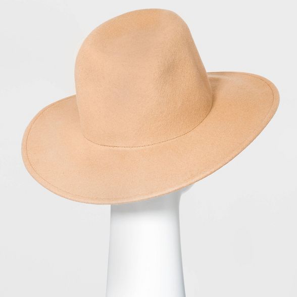 Women's Wide Brim Felt Western Fedora Hat - Universal Thread™ | Target