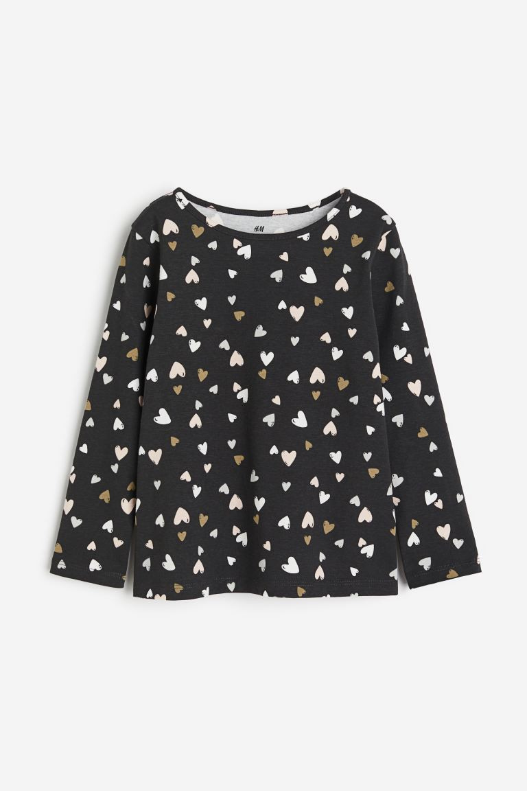 Printed Jersey Top | H&M (US + CA)