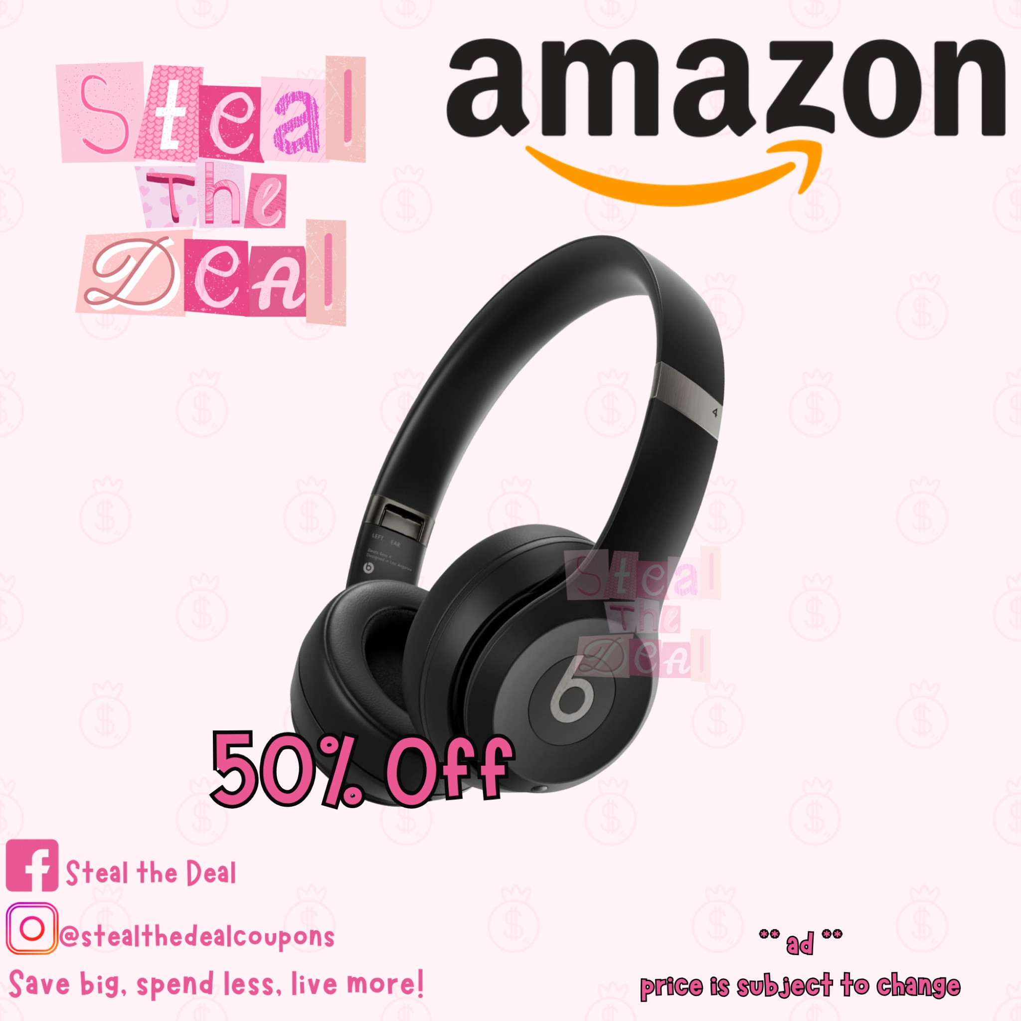 🚨 RUNNN to Amazon!! 🚨

Beats Solo 4 are 50% OFF right now—only $99.99! 🎧🔥 This is a STEAL, so don’t miss out! Grab yours before they’re gone! 🏃💨 #BeatsSolo4 #AmazonDeals #StealOfTheDay 

#LTKGiftGuide #LTKFindsUnder100 #LTKMostLoved