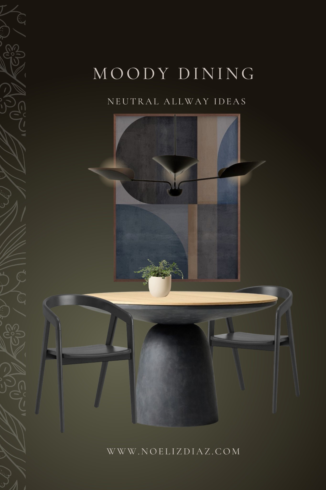 Would you dine here? 🍷✨
We’re embracing the moody, modern, and minimal — perfect for intimate dinners and deep conversations.
Which detail speaks to you most — the art, the lighting, or the sleek chairs?

#LTKHome #LTKStyleTip #LTKParties