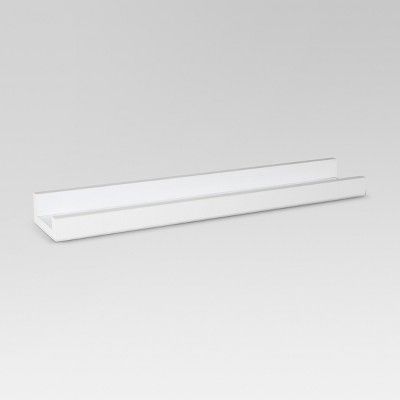 23" x 4" Picture Ledge Shelf White - Threshold™ | Target