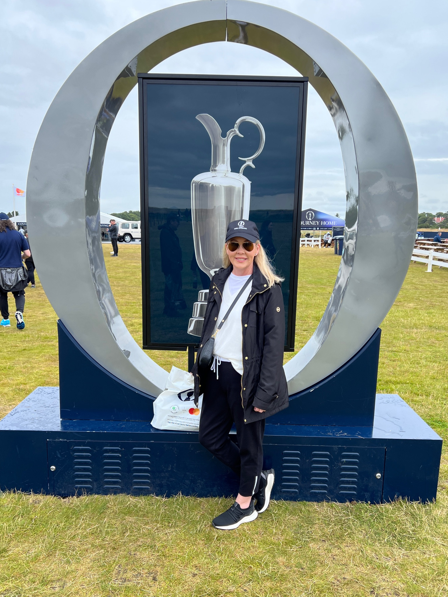 Scotland outfit. Open golf tournament outfit. 

#LTKOver40 #LTKTravel #LTKActive