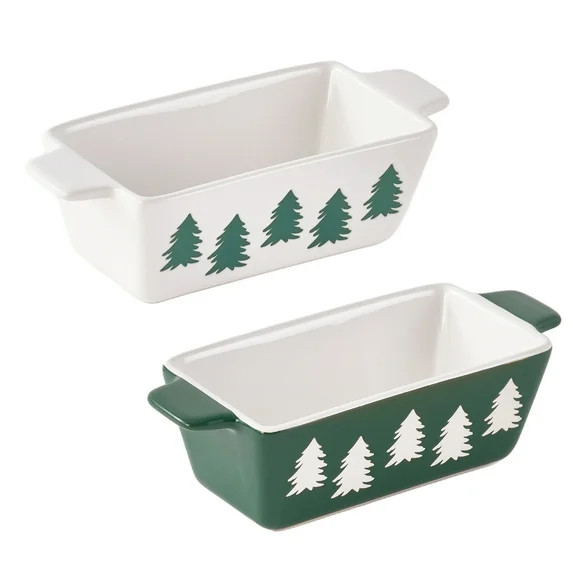 Holiday Time Bake & Serve Mini Loaf Pan Tree | Walmart (US)