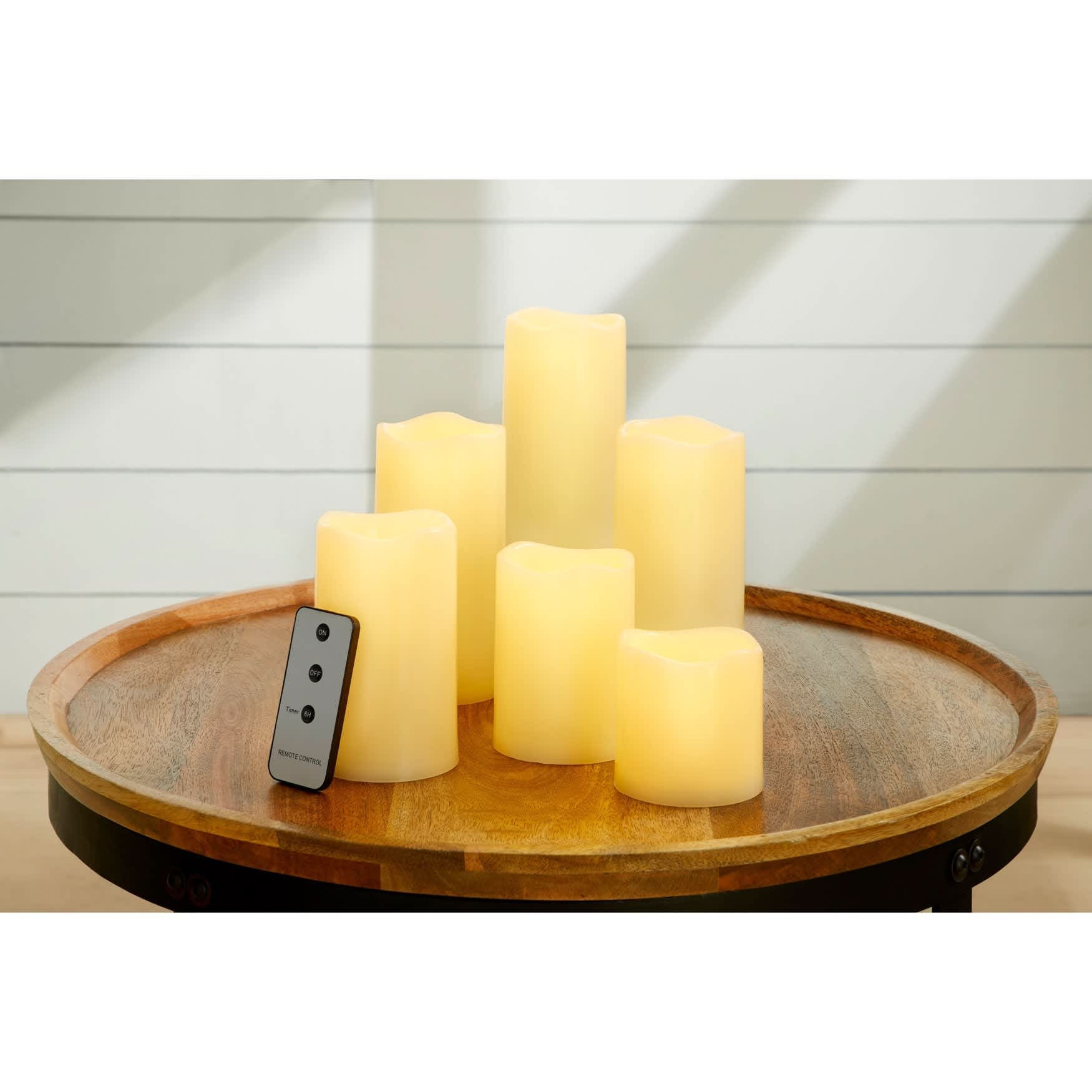 BrylaneHome Remote-Controlled LED Candles (Set of 6) | 196392537405 | Lowe's