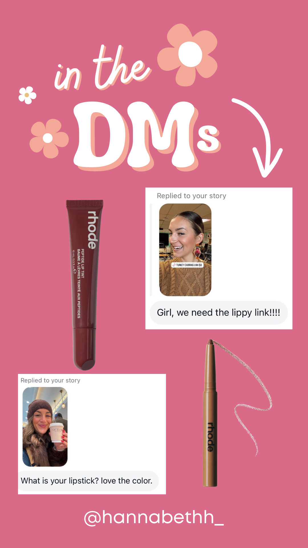 So many questions on my lip color!! Loving these from @rhode !!  

 #LTKgrwm