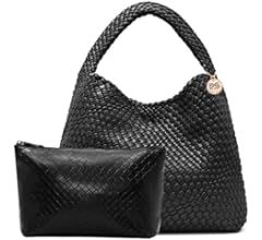 PS PETITE SIMONE Woven Tote Bag for Women Large Woven Purse Woven Leather Handbags Braided Purse ... | Amazon (US)