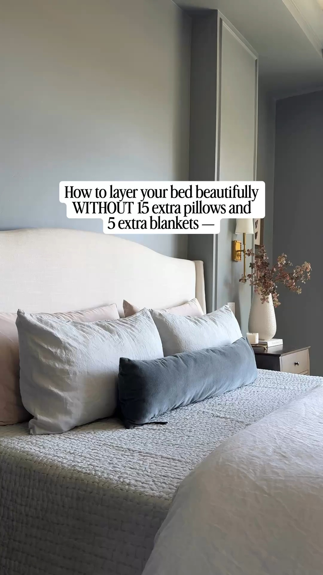 #AD Just enough bedding layers + no more. These are my all-time favorite cozy essentials all from @Quince #quincepartner

Keep. It. Simple. 🤗

I’ve been a loyal fan of Quince for years now, because they offer the highest quality, ethically sourced, DREAMY materials but at a price point that actually makes sense next to comparable options. 100% the best value for your money, and plan on 50% of retail price! 

If you’re ready for a bedding refresh, but can’t think through all the necessary layers, I’ve got you. Freely use my bedding formula, and you can’t miss: It always starts with fresh sheets. I chose their bamboo line, and this color is soooo subtly perfect! I opted for a solid duvet, but love their stripe option as well, and add a simple quilt with a fun texture. Drape a throw blanket across (or do what I do and put your extra duvet cover across for an easy bedding change when washing day rolls around. 

Simple, right?



Xoxo,
Andrea



New bedding, fall home, fall bedding, bedding refresh, duvet, duvet cover set, blue bedding, primary bedroom, cozy bedding layers, bedding ideas, bedding inspiration, Quince bedding

#LTKHome #LTKstorytime #LTKmomlife