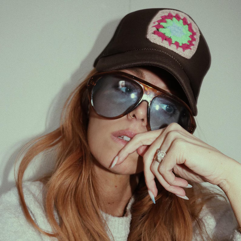 Granny Square Trucker Hat Crochet Boho Style Crochet Hat for Summer Handmade Gift Idea Custom Hat... | Etsy (US)