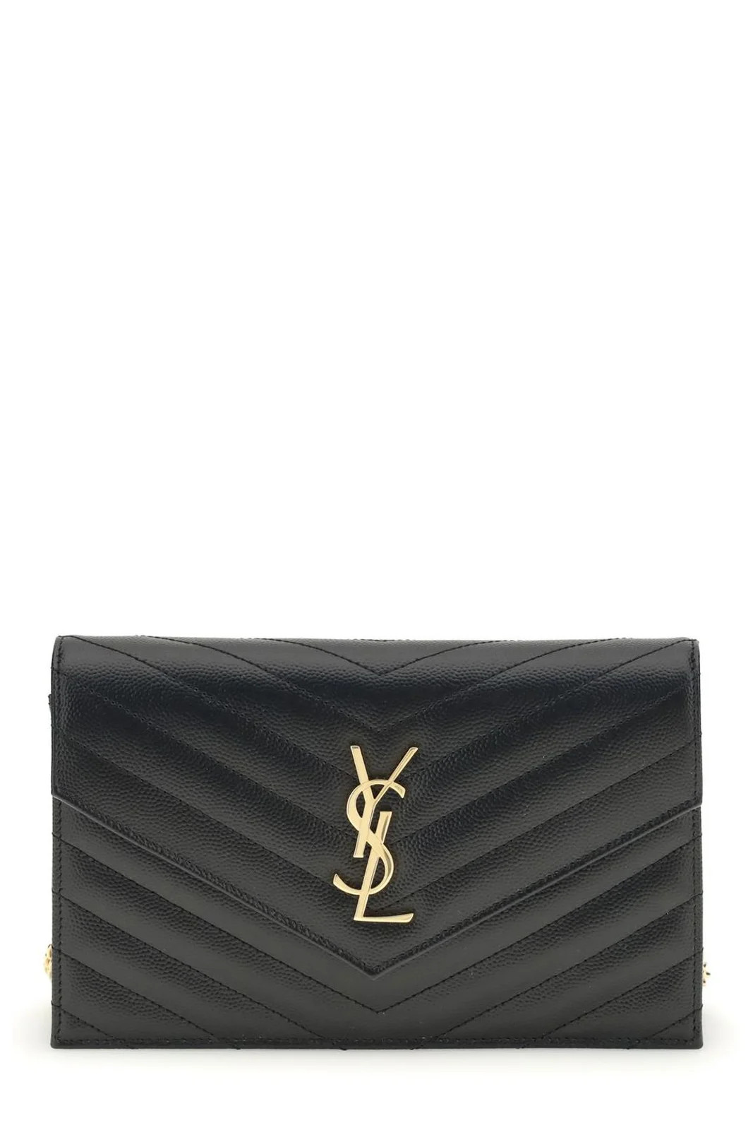 Saint Laurent Cassandre Envelope Chain Wallet | Cettire Global