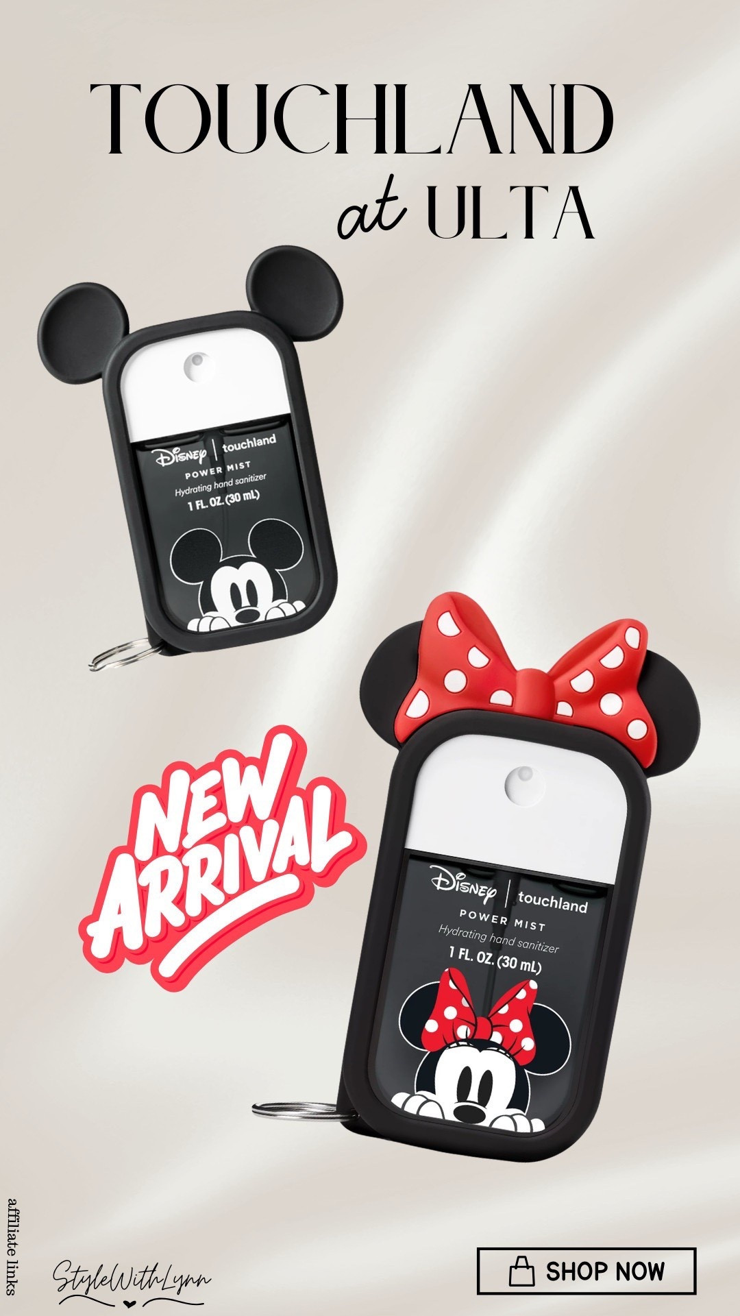 Everyone loved the Mickey Mouse Touchland hand sanitizer, now you can pair it with the new Minnie Mouse version! Sure to be a hit with any Disney fan and would be a great Mother’s Day gift idea for the Disney Mom. ❤️

#LTKmomlife #LTKTravel #LTKMothersDay