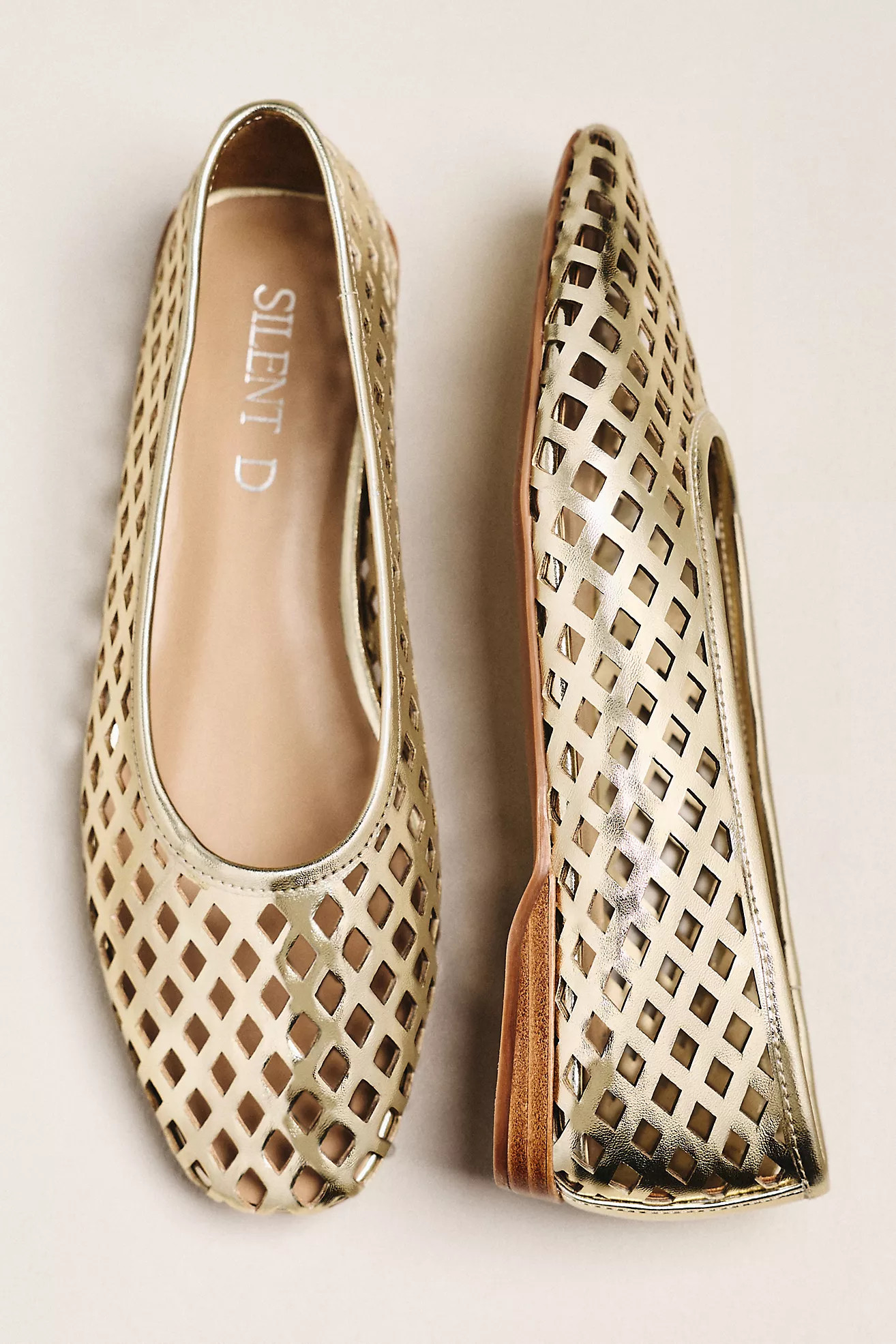Silent D Lainy Woven Flats | Anthropologie (US)
