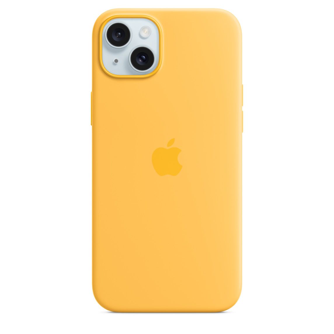 iPhone 15 Plus Silicone Case with MagSafe - Sunshine | Apple (US)
