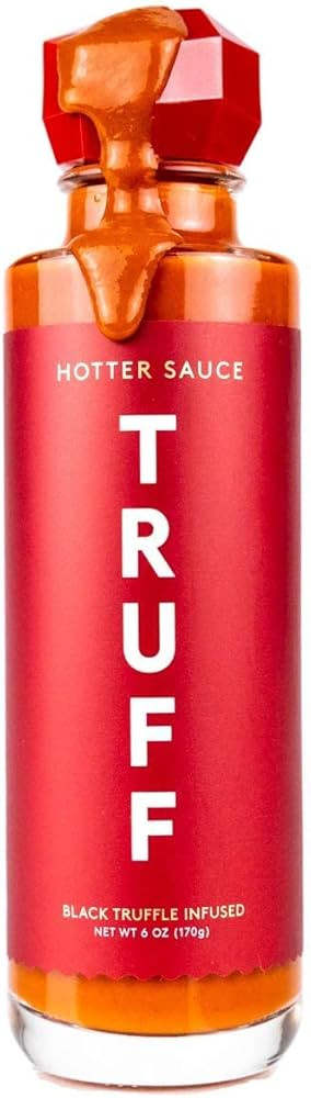 TRUFF Hotter Black Truffle Hot Sauce, Gourmet Hot Sauce with Jalapeño, Red Chili Peppers with Mo... | Amazon (US)
