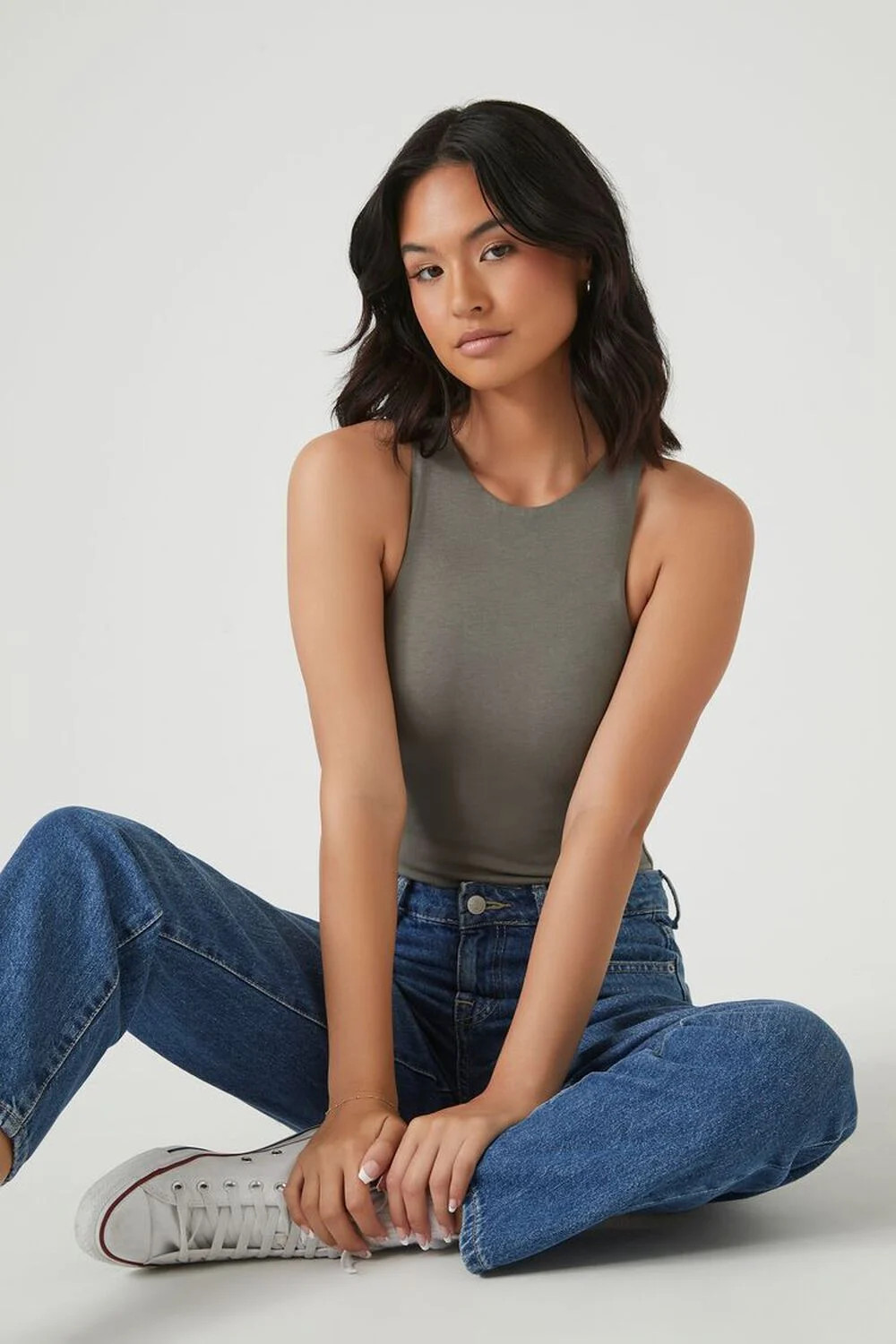 Sleeveless Fitted Bodysuit | Forever 21 (US)