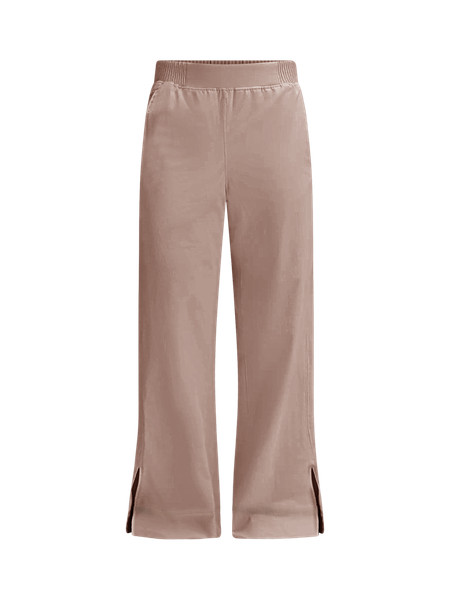 Stretch Woven High-Rise Wide-Leg Cropped Pant | Women's Capris | lululemon | Lululemon (US)