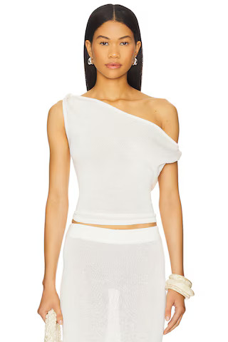 SNDYS Cali Top in Off White from Revolve.com | Revolve Clothing (Global)
