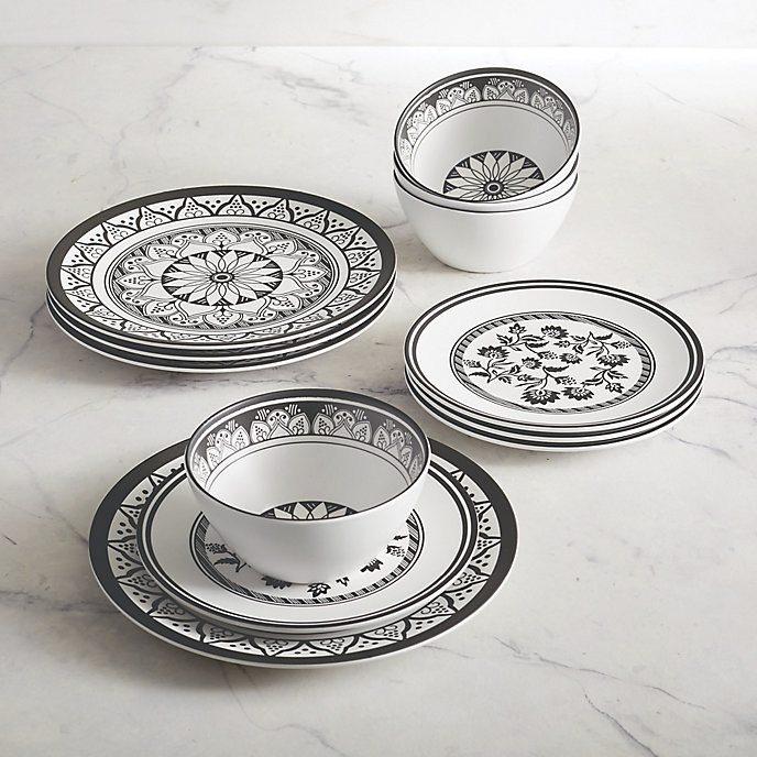 Nahla Melamine Dinnerware | Frontgate | Frontgate