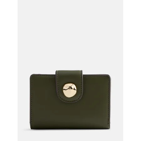 Scenario Women's Tab Indexer Wallet, Burnt Olive | Walmart (US)