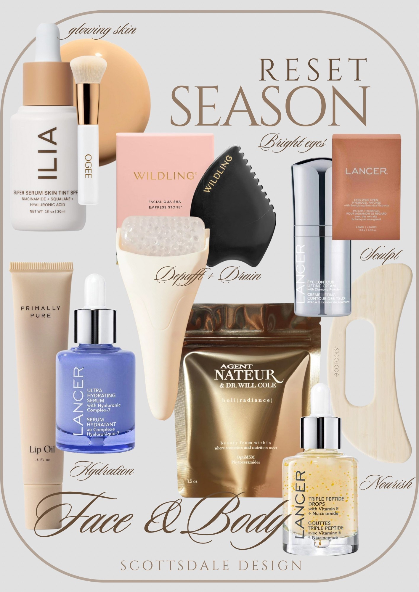Reset Season Edition🤍

Beauty finds, peptides, ice roller, skincare, tinted moisturizer, sunscreen, summer, eye patches

#LTKFindsUnder50 #LTKBeauty #LTKOver40