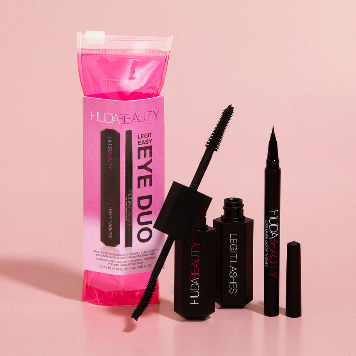 LEGIT Easy Eye Duo Holiday Gift Set | HUDA BEAUTY | Huda Beauty