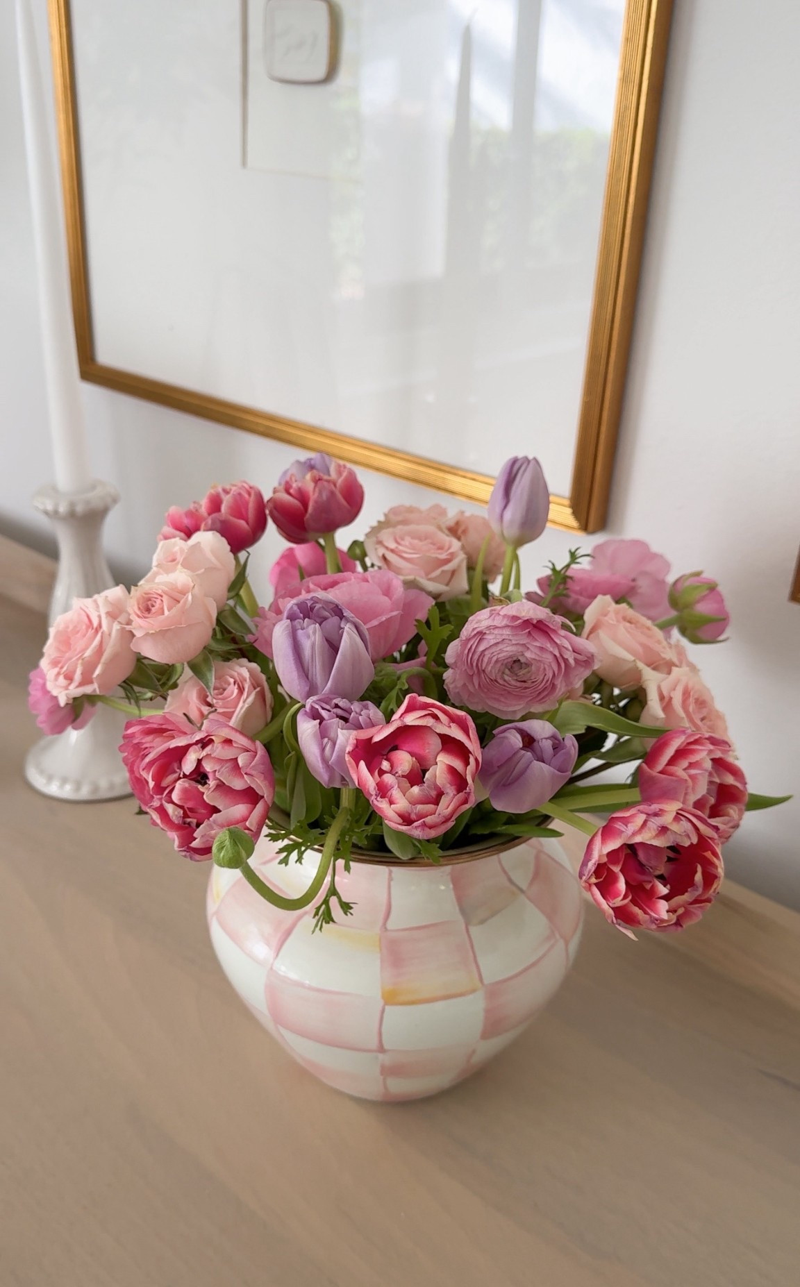 This vase would make a great Mother’s Day gift! The rosy check is my favorite but it comes in other colors too 🤍

Amazon home, Mackenzie Childs, flower vase, Target, gold picture frames, intaglio art, checkered vase, spring decor, candlestick holders, fancythingsblog 

#LTKSeasonal #LTKHome #LTKMothersDay