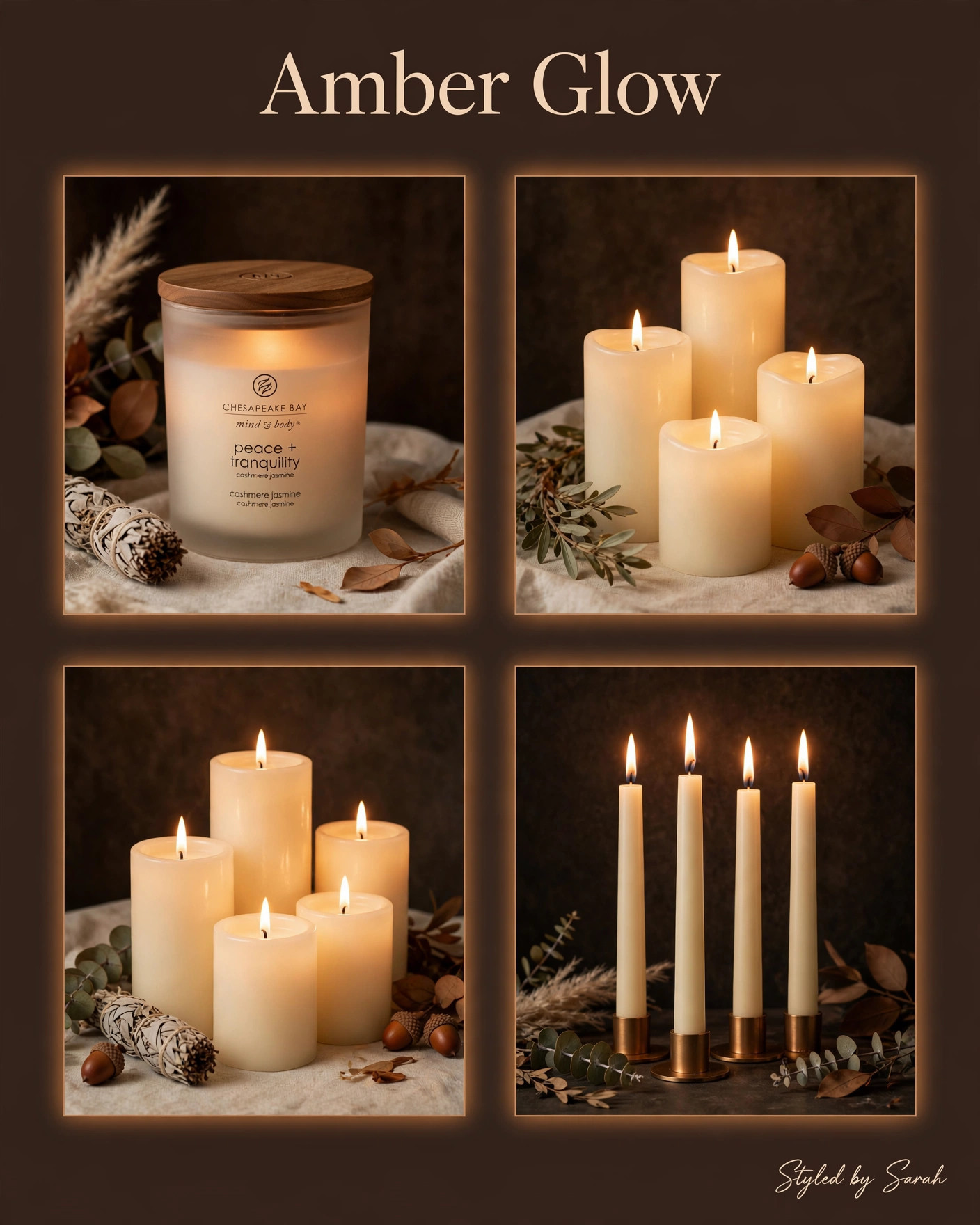 Amber Glow

Shop my cozy fall home picks below!     

Affiliate links — I earn from qualifying purchases 

 #StyledBySarah #FallDecor #HomeDecor #LTKHome #CozyHome