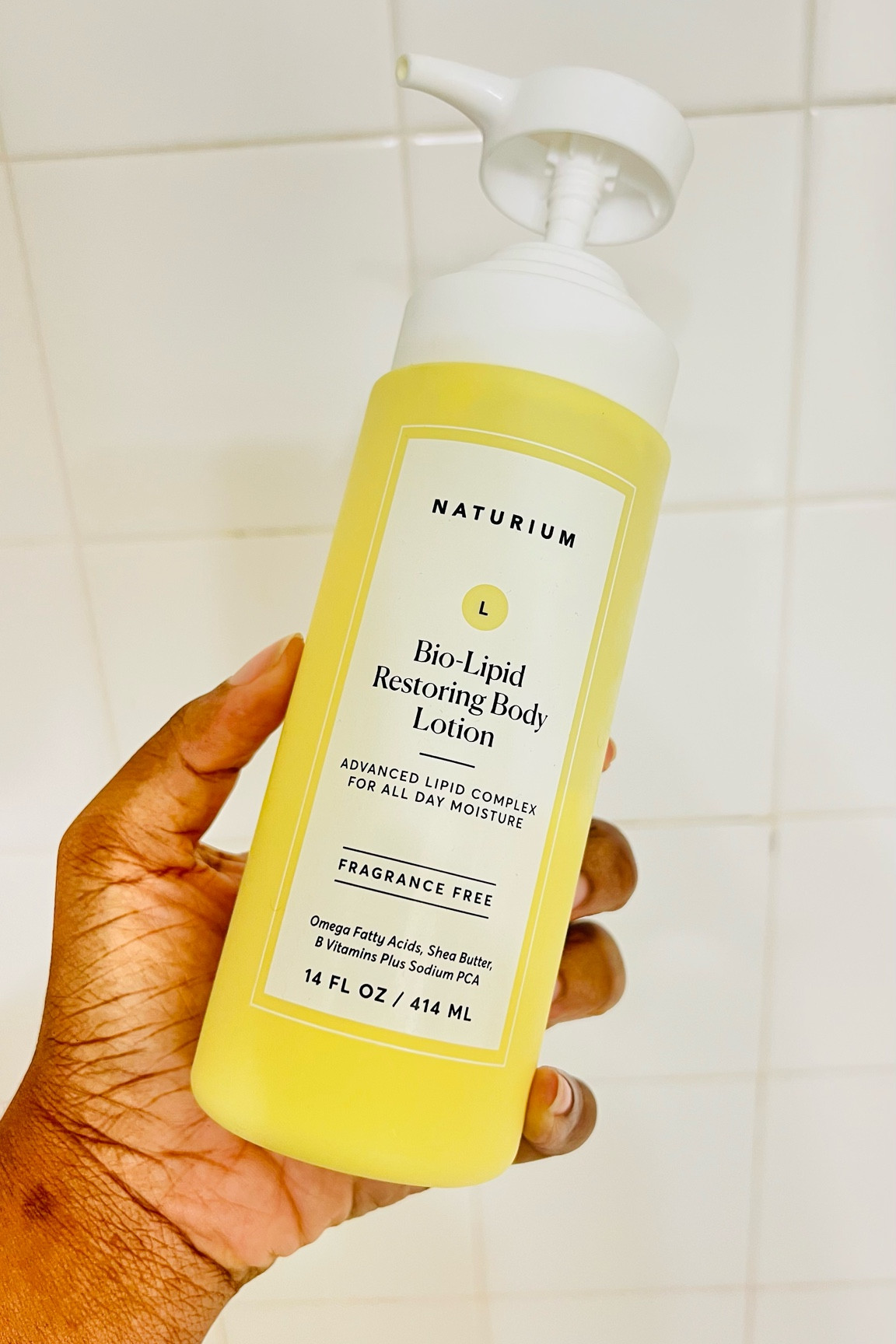 This has easily become my favorite body lotion!!!

The restoring body lotion works to replenish moisture, leaving skin feeling soft and supple. Formulated with omega fatty acids, shea butter, B vitamins and sodium PCA, this lotion hydrates skin and absorbs quickly with no greasy residue.

#LTKfindsunder50 #LTKbeauty