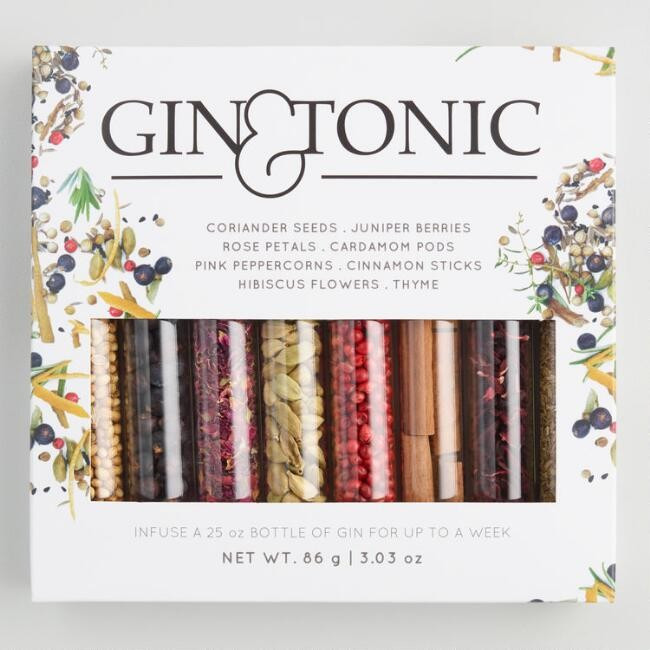 Gin O Clock Botanical Infusions Gift Set 8 Count | World Market
