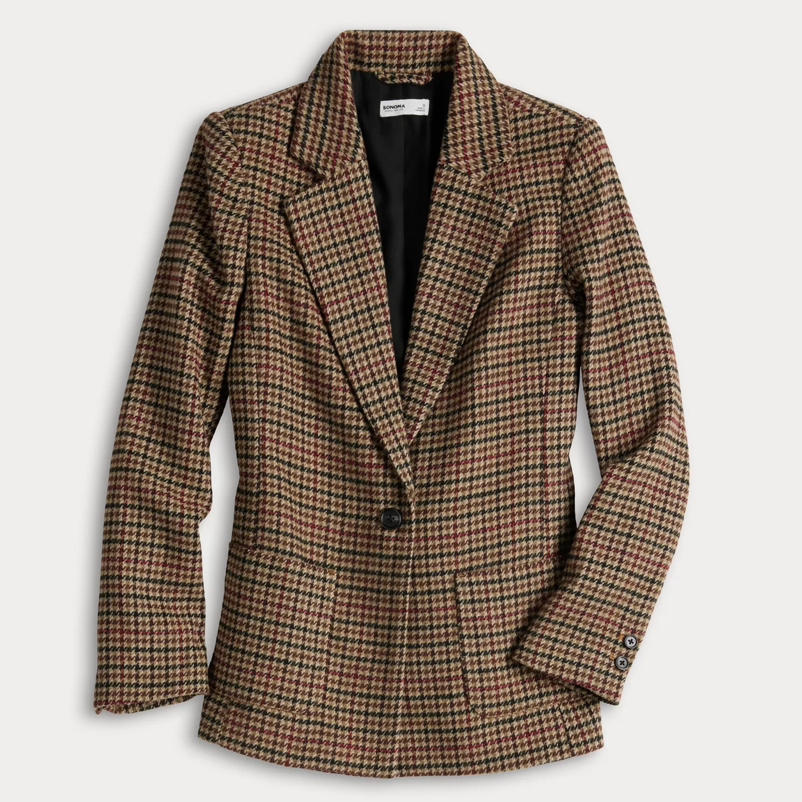 Women's Sonoma Goods For Life® Polished Heritage Blazer | Kohl's