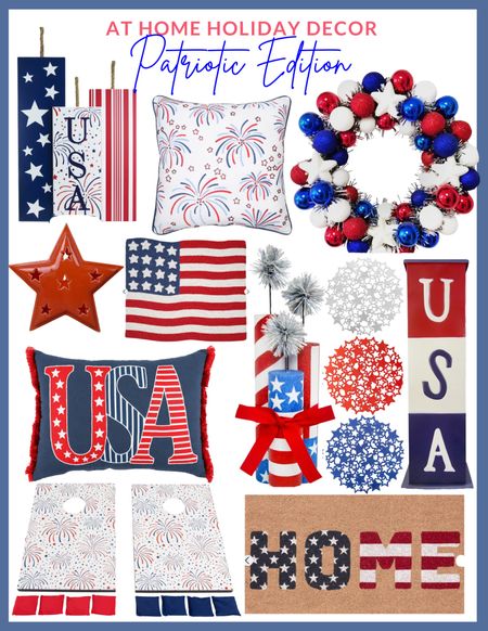 Patriotic decor is here and all the best things will go fast, so snag what you want now!! 

#fourthofjuly #memorialday #olympics #homedecor #athome

#LTKhome #LTKSeasonal #LTKstyletip