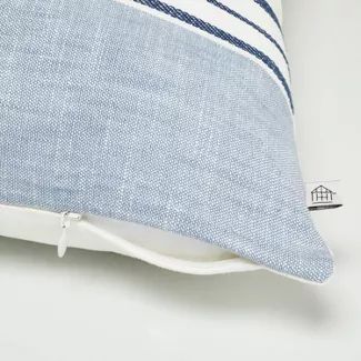 Off-Center Stripes Pillow Cover  - Hearth & Hand™ with Magnolia | Target