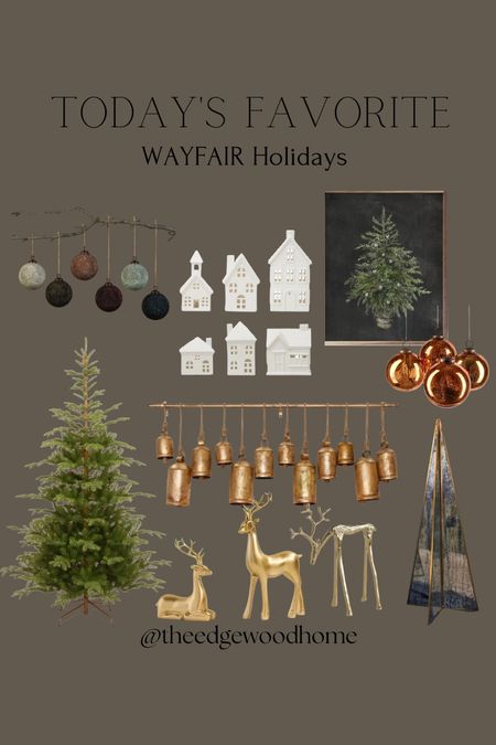 Wayfair home, Wayfair sale, bedroom, guest bedroom, primary bedroom, living room, tv console, dresser, dining room, accent chair, furniture, home decor, mirror, nightstand, lamp, table lamp, coffee table, Christmas decor, Christmas tree 