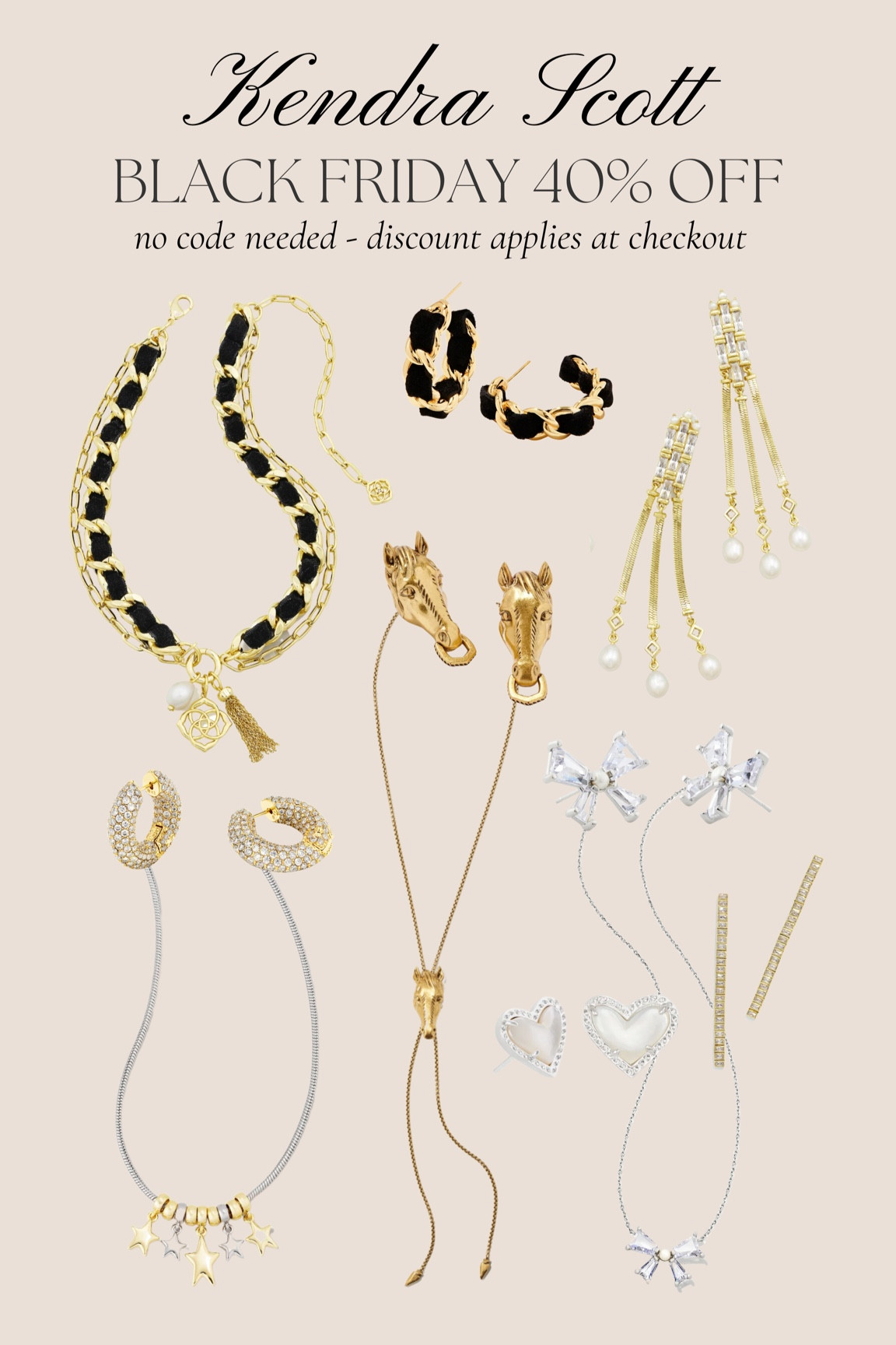 Kendra Scott 40% off fashion jewelry! Love these for the holidays & would make a great gifts!! They all come in a cute yellow box with a white bow ✨😍