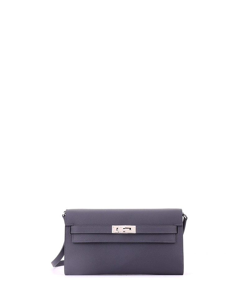 Pre-Owned HERMES Kelly To Go Wallet Evercolor | Bloomingdale's (US)