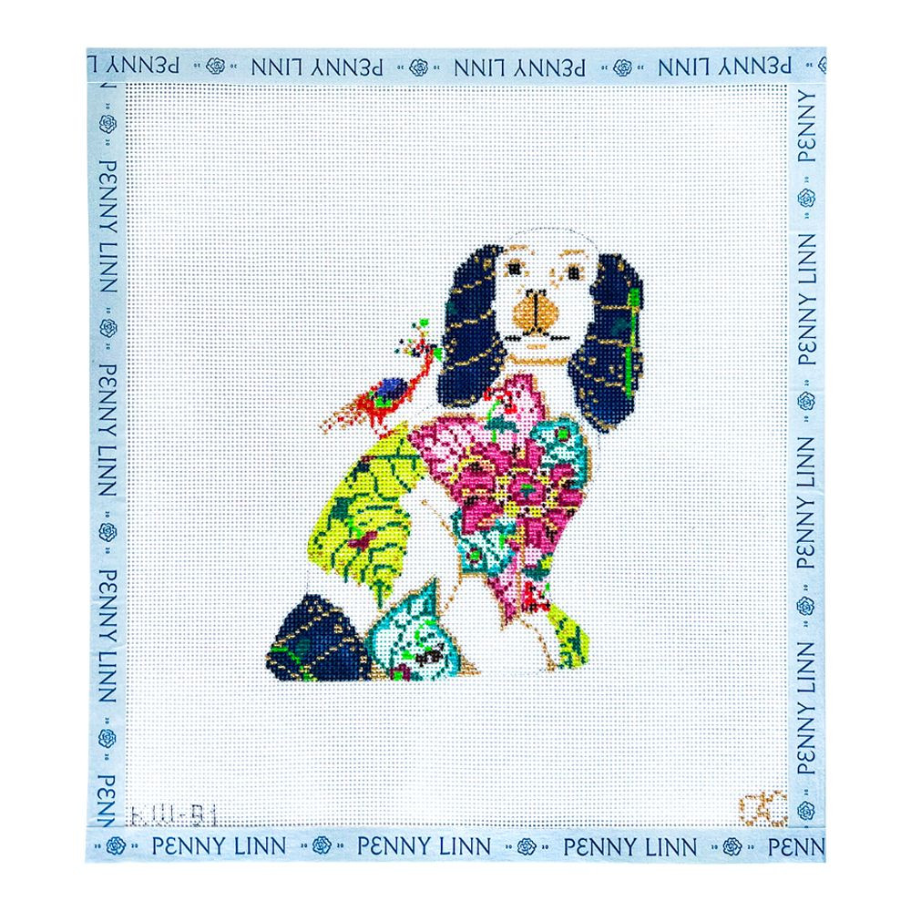 Phi-Phi the Left Staffy (with Phancy) | Penny Linn Designs