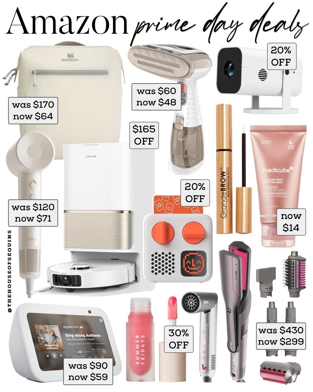 Shop Amazon Prime deals!

Comment SHOP below to receive a DM with the link to this post on my LTK ⬇ https://liketk.it/6gENH

#LTKstorytime