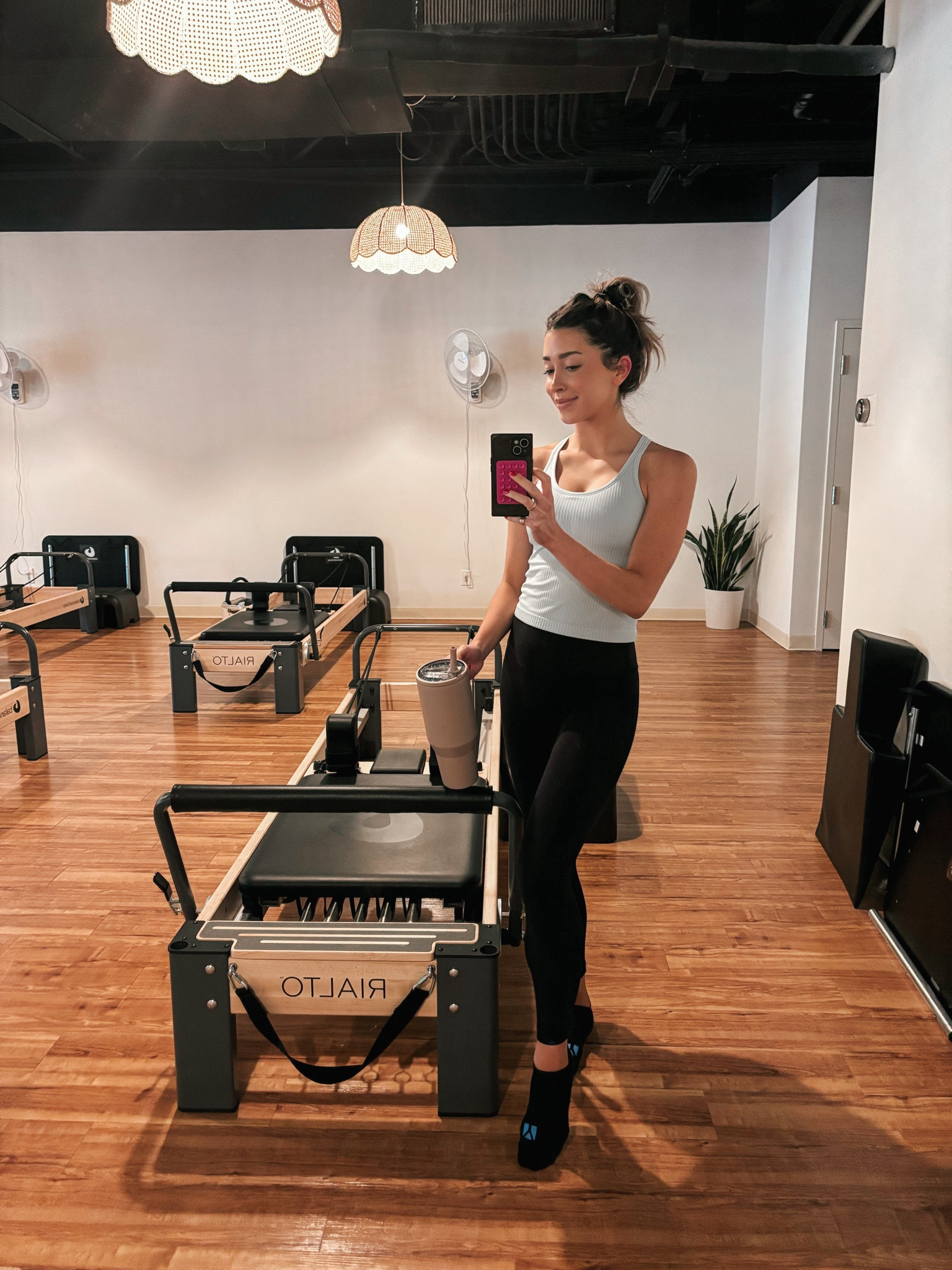 Pilates OOTD 💪🏼🩰

Workout clothes | workout tank | leggings 

#LTKStyleTip #LTKSaleAlert #LTKActive