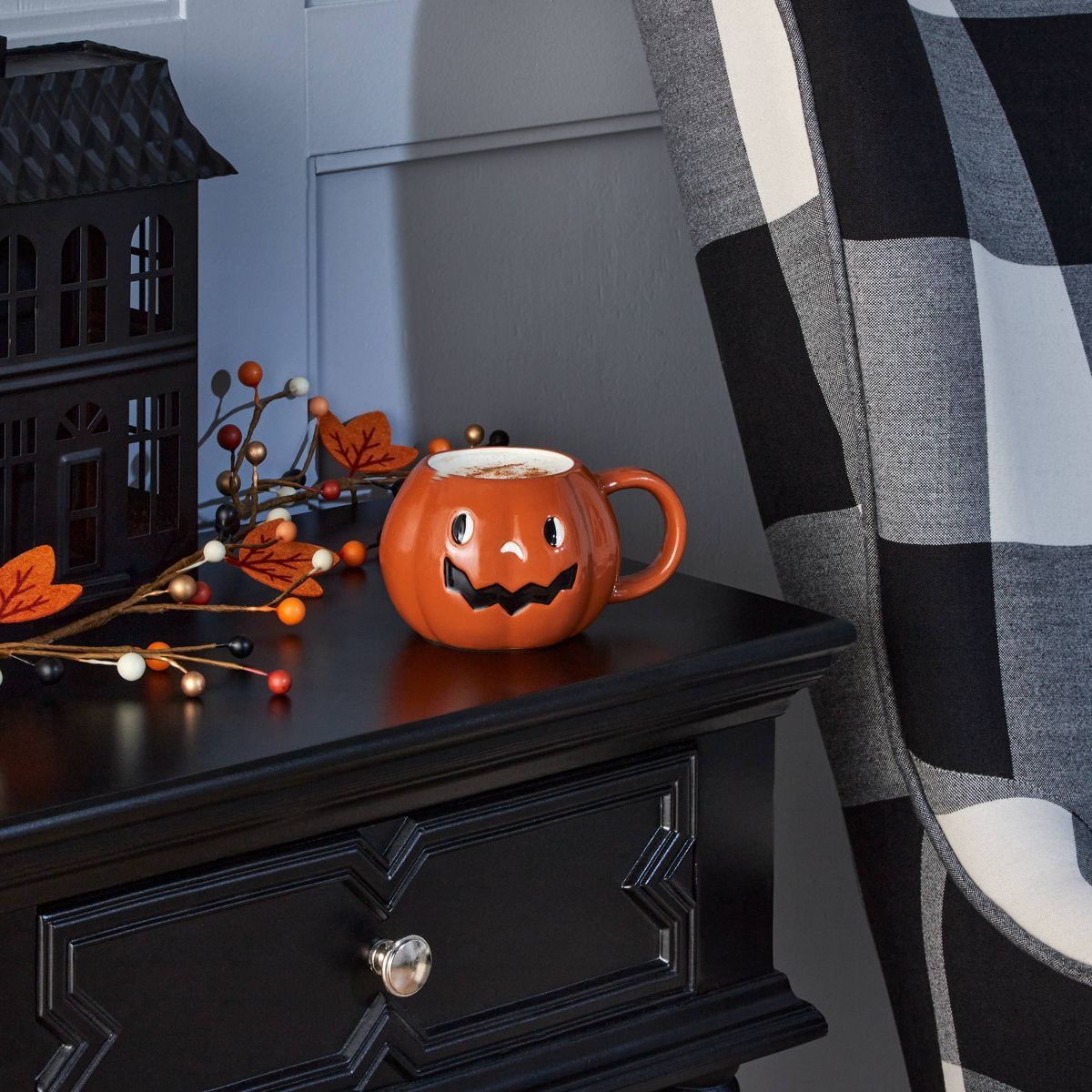 Halloween Stoneware Figural 14.4oz Mug Pumpkin - Hyde & EEK! Boutique™ | Target