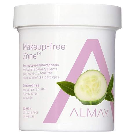 Almay Oil Free Eye Makeup Remover Pads, 80 Counts | Amazon (US)