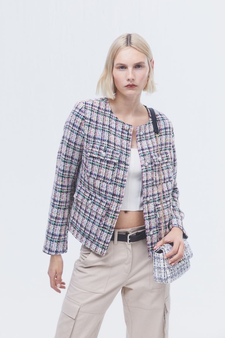 Textured-weave Jacket | H&M (US + CA)