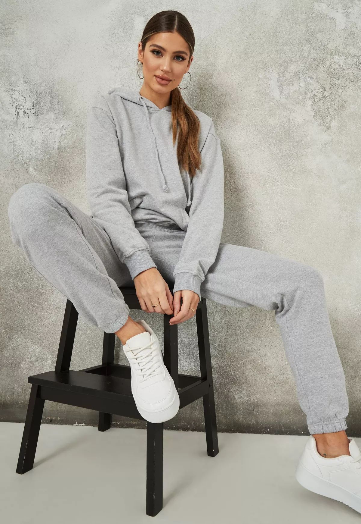 Missguided - Gray Hoodie and Joggers Co Ord Set | Missguided (US & CA)